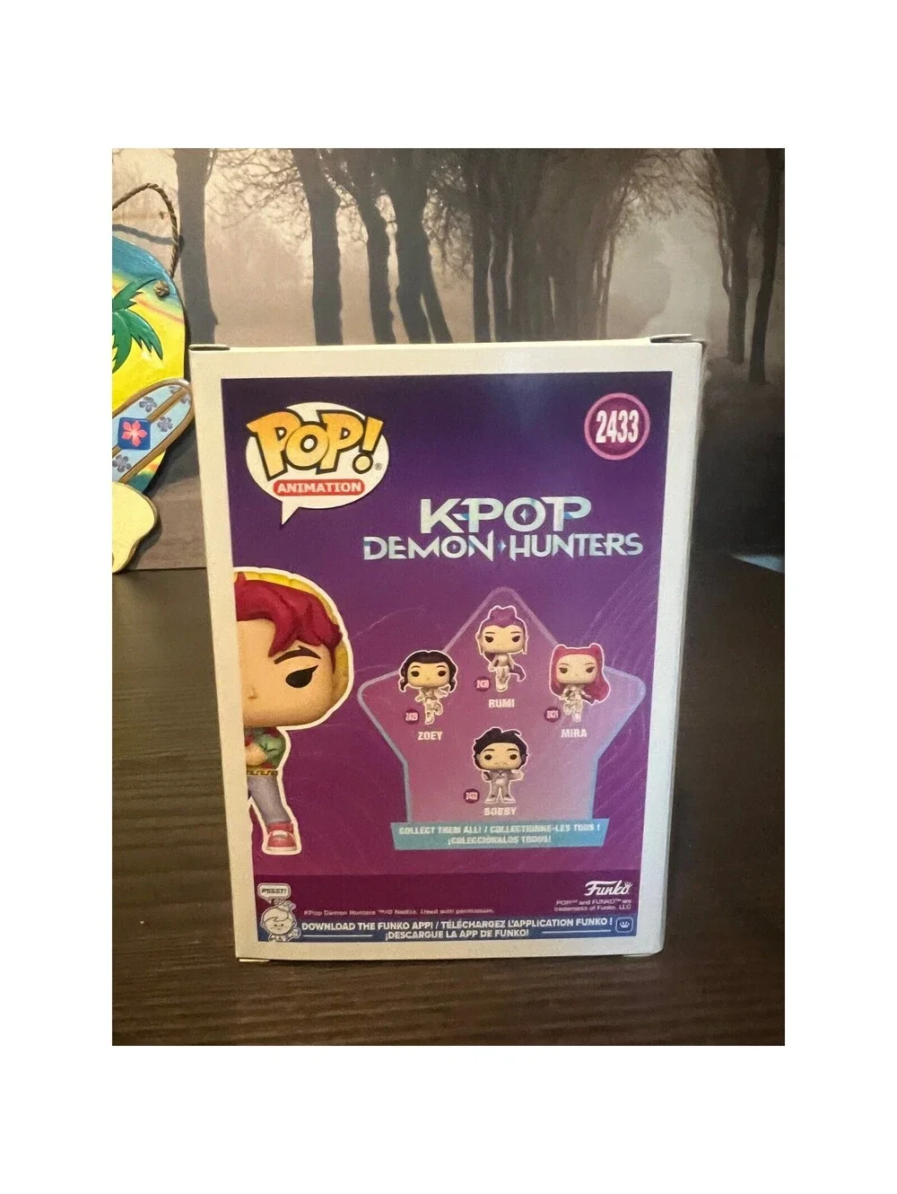 NEW IN HAND EXC Abby K-Pop Demon Hunters Funko Pop #2433 Saja Boys Huntr/X Abs